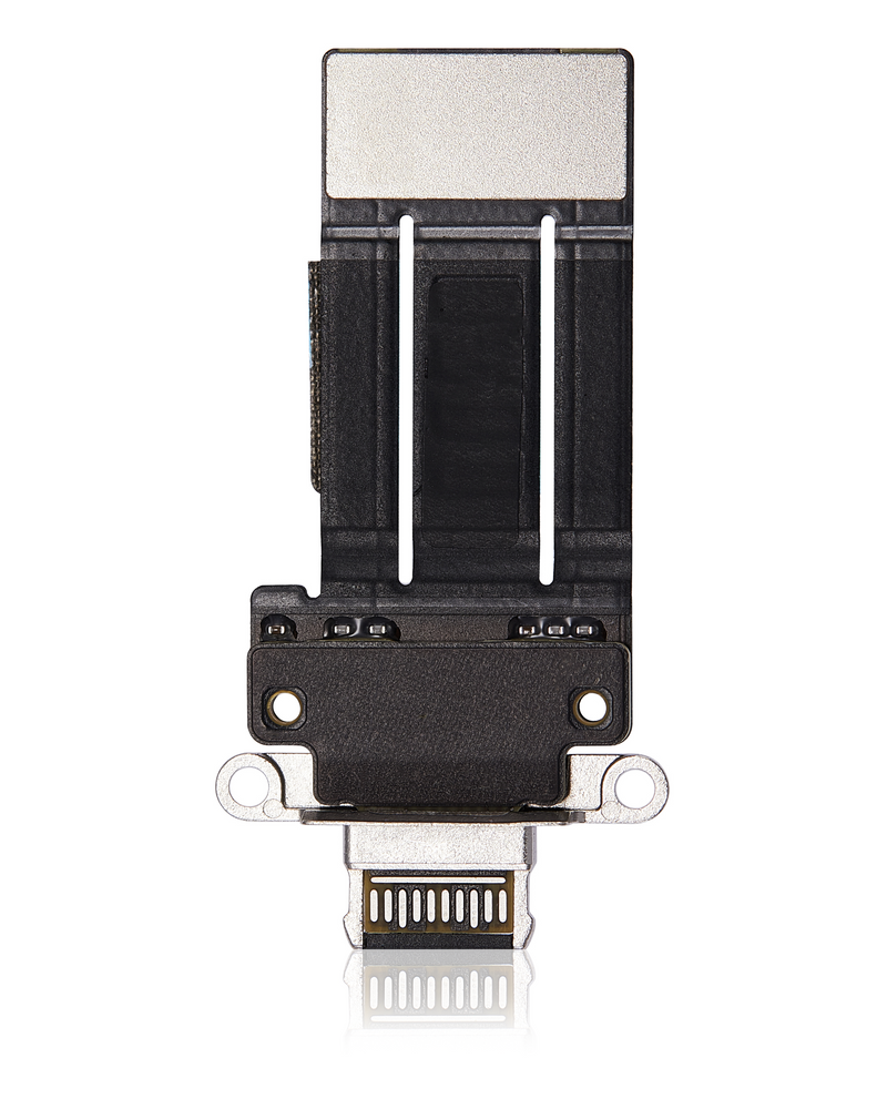 CHARGING PORT FLEX CABLE COMPATIBLE FOR IPAD PRO 11" 3RD GEN (2021) / PRO 11" 4TH GEN (2022) / IPAD PRO 12.9" 5TH GEN (2021) / PRO 12.9" 6TH GEN (2022) (SPACE GRAY) (PREMIUM)