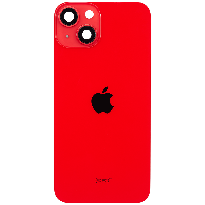 Vetro Posteriore per iPhone 14 (Esclusi Circuiti) (Rosso)