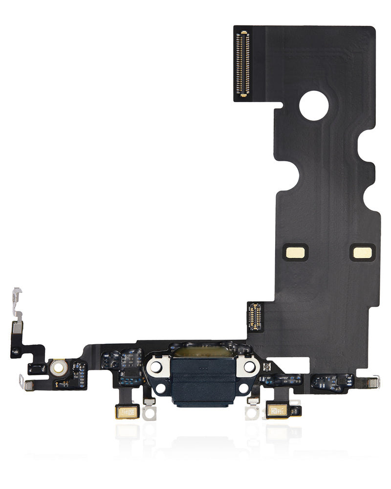 CHARGING PORT FLEX CABLE FOR IPHONE SE (2022) (PREMIUM) (MIDNIGHT)