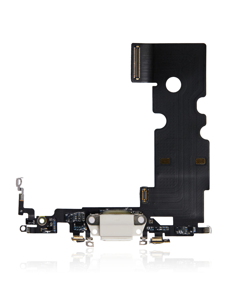 CHARGING PORT FLEX CABLE FOR IPHONE SE (2022) (PREMIUM) (STARLIGHT)