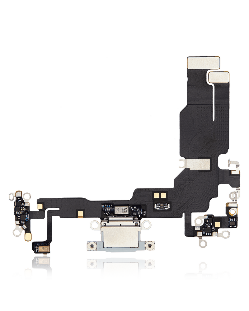 Charging Port Flex Cable Compatible For IPhone 15 (Premium) (Blue)