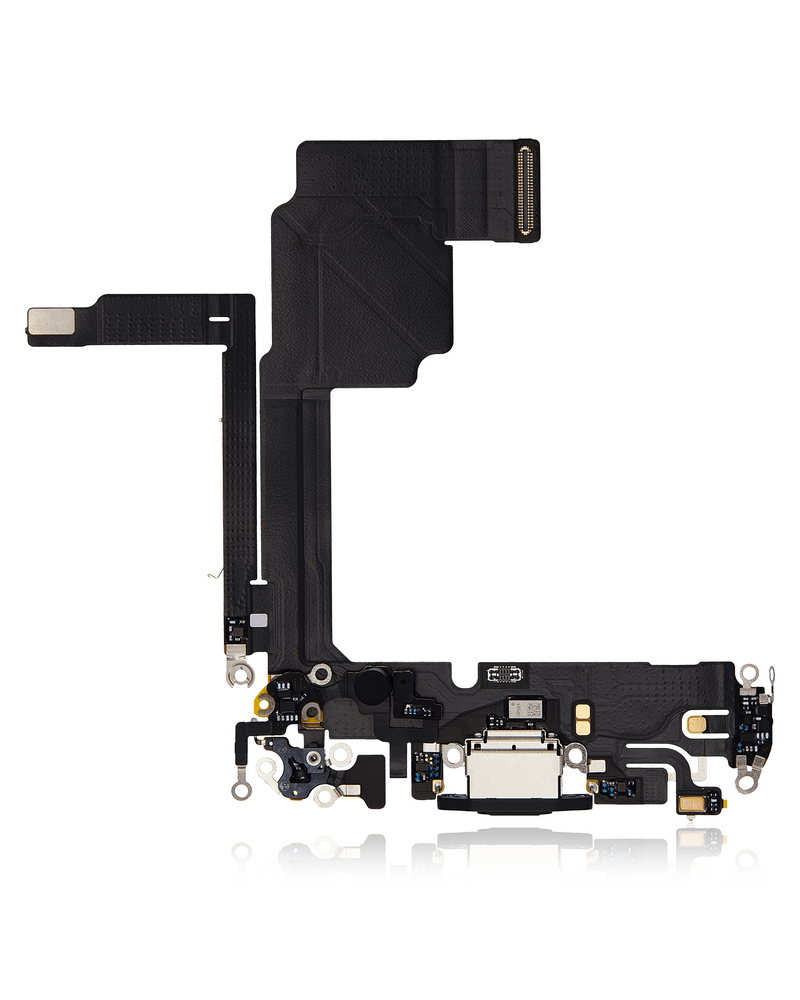 Connettore di ricarica per iPhone 15 Pro (OEM) (Titanio Nero)