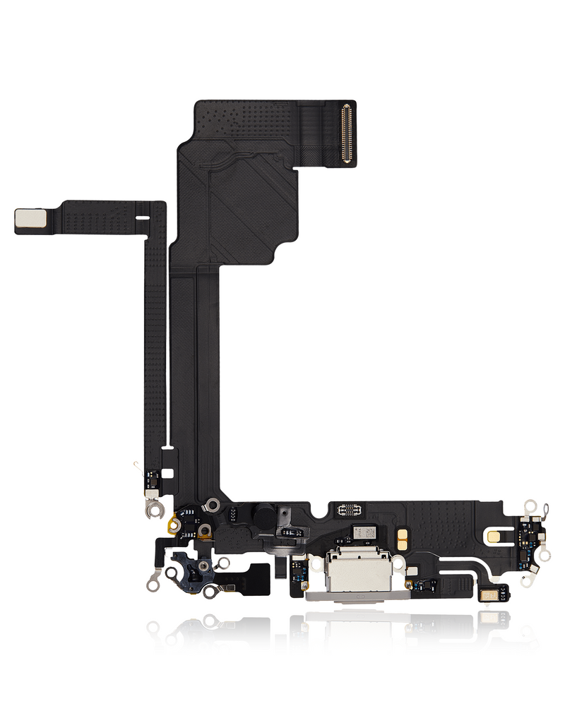 Connettore di ricarica per iPhone 15 Pro Max (OEM) (Titanio Bianco)