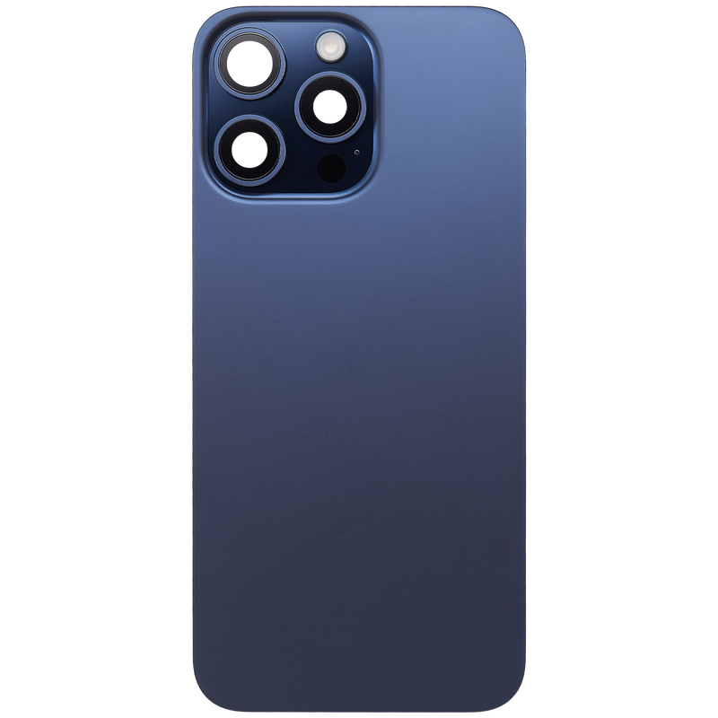 Vetro Posteriore per iPhone 15 Pro Max (Esclusi Circuiti) (Titanio Blu)