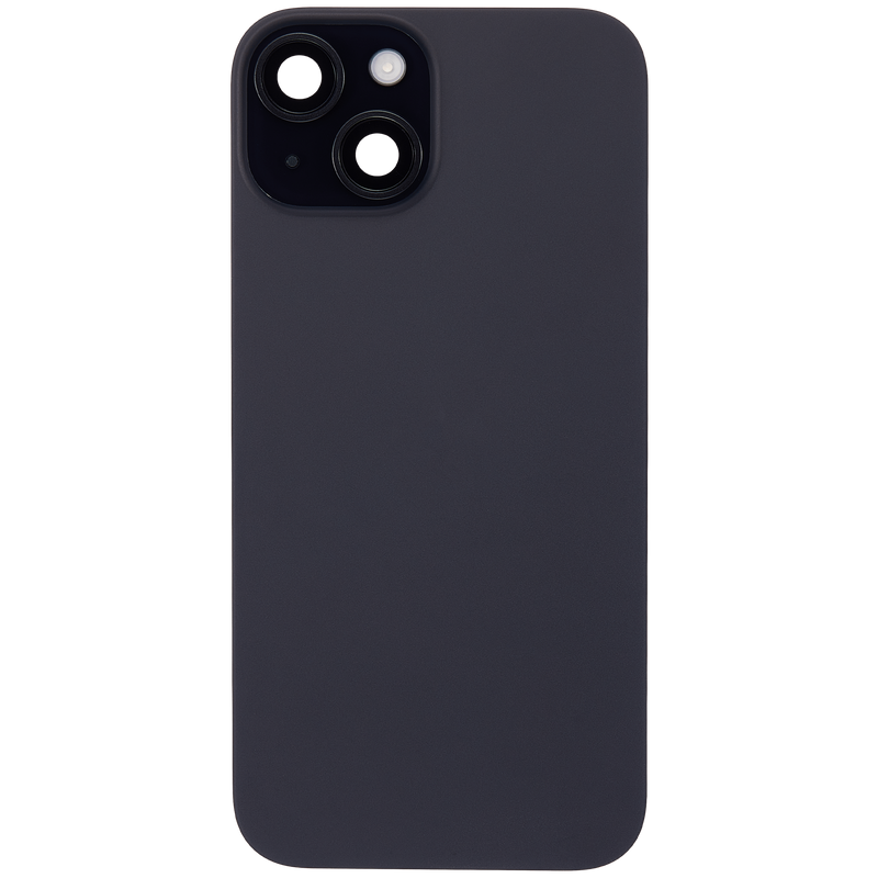 Vetro Posteriore per iPhone 15 (Esclusi Circuiti) (Nero)