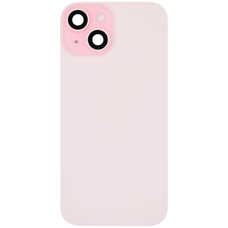 Vetro Posteriore per iPhone 15 (Esclusi Circuiti) (Rosa)