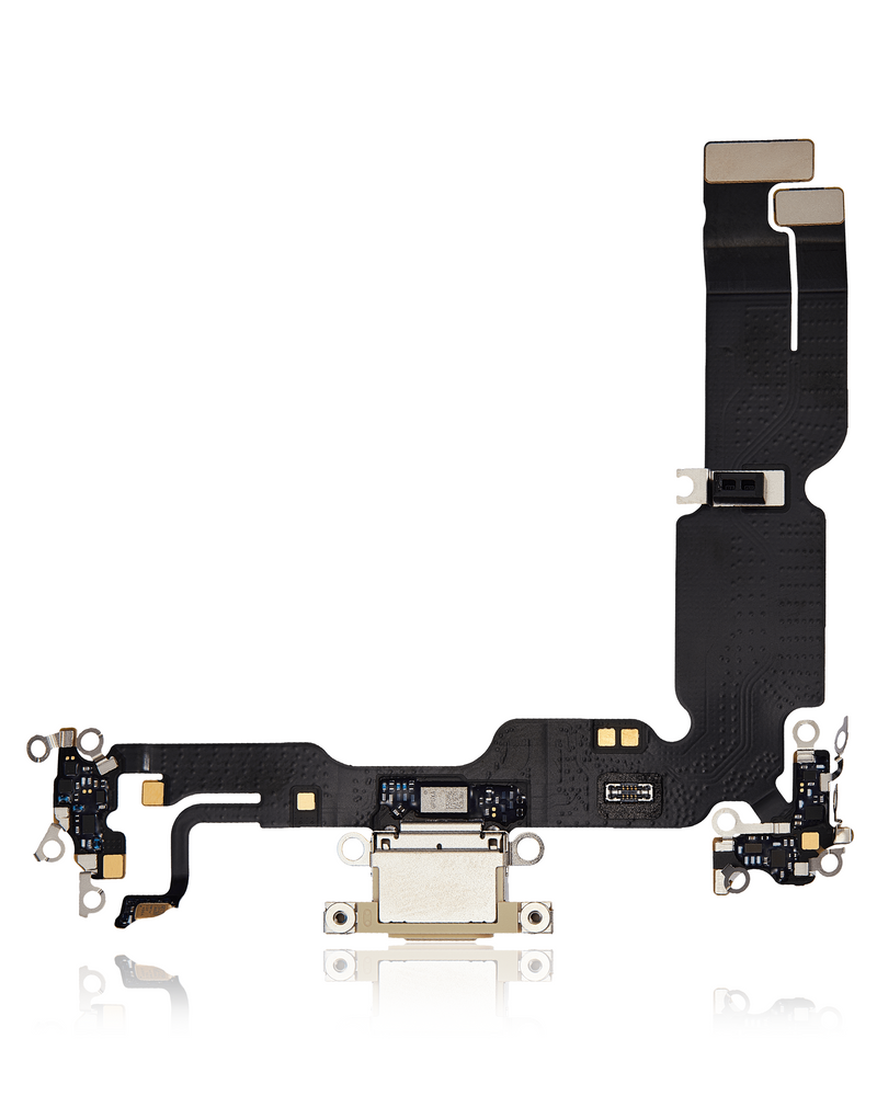 Connettore di ricarica per iPhone 14 Plus (OEM) (Giallo)