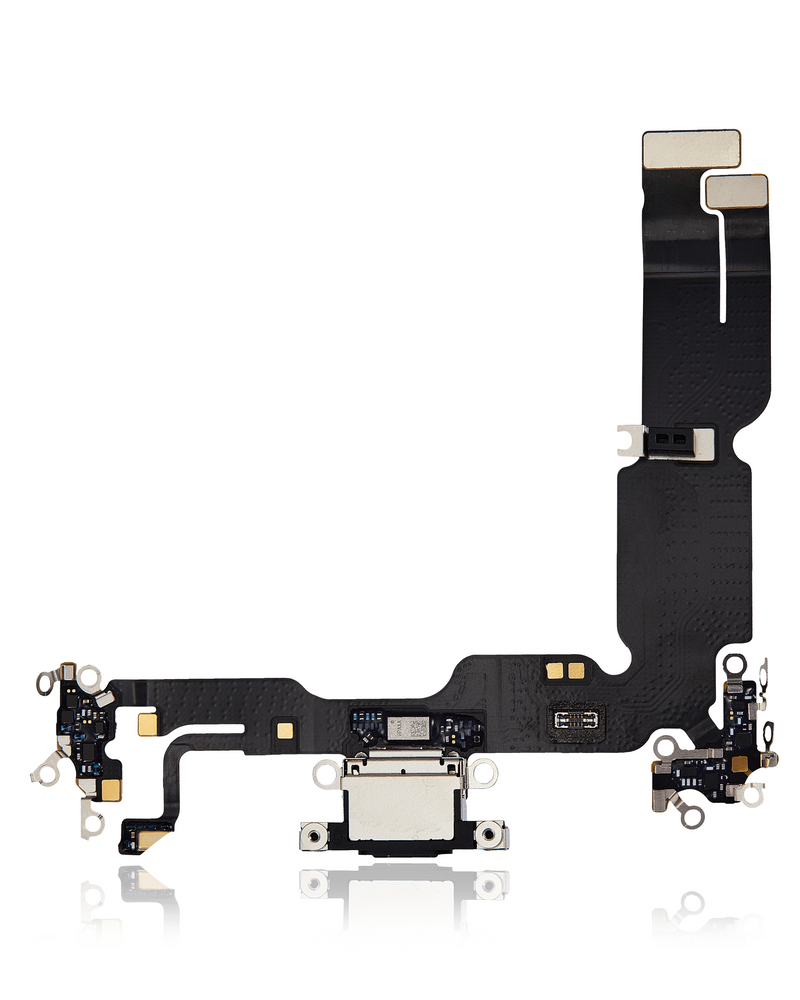 Connettore di ricarica per iPhone 15 Plus  (OEM) (Nero)