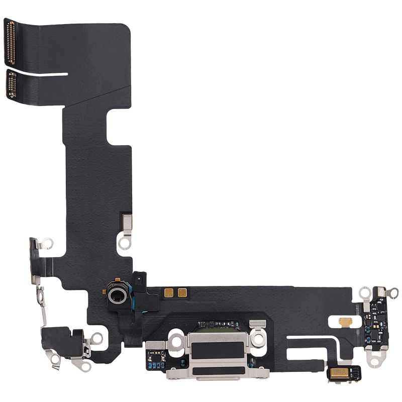 Charging Port Flex Cable Compatible For IPhone 13 (Used OEM Pull) (Pink)