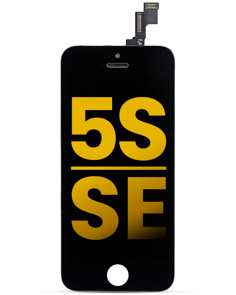 Schermo per iPhone 5S / SE (2016) (OEM) (Nero)