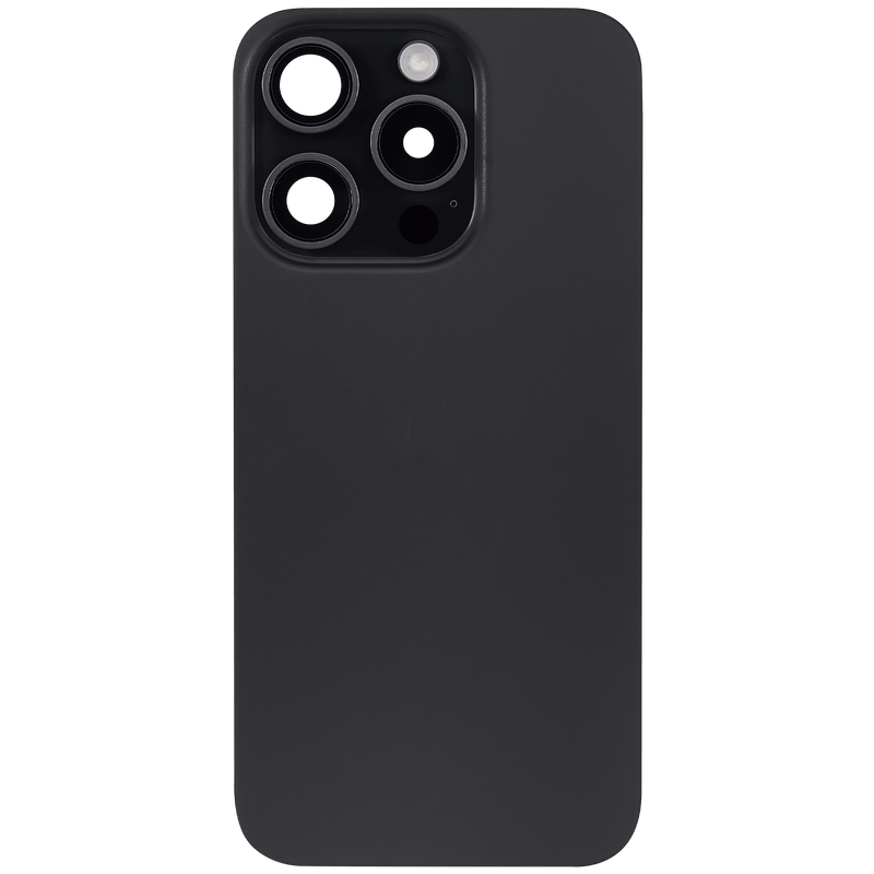 Vetro Posteriore per iPhone 15 Pro (Esclusi Circuiti) (Titanio Nero)
