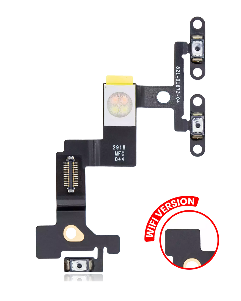 Power / Volume Button Flex Compatible For iPad Pro 12.9" 3rd Gen (2018) (WiFi Version)