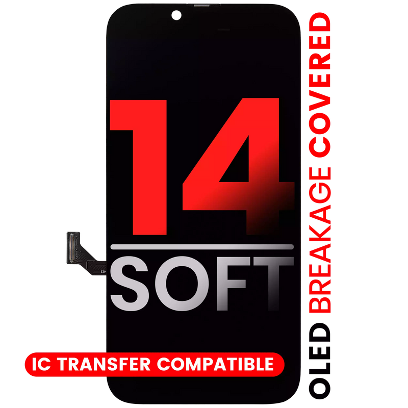 OLED Assembly Compatible For iPhone 14 (Aftermarket Pro: XO7 Soft)