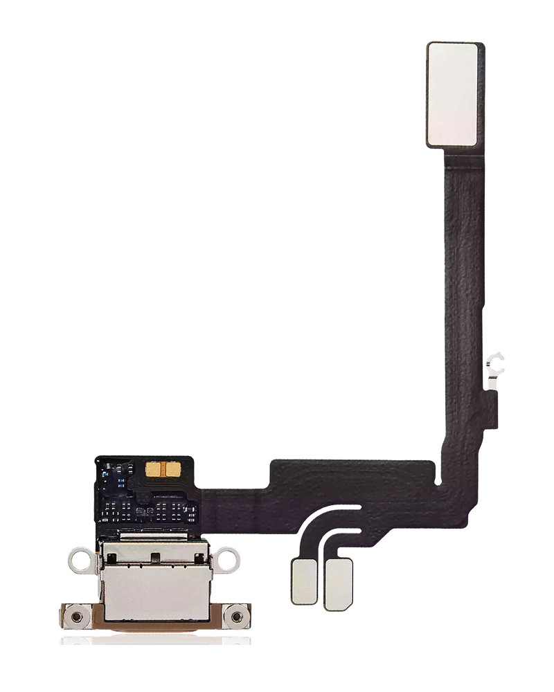 Charging Port Flex Cable Compatible For iPhone 16 Pro (Premium) (Desert Titanium)