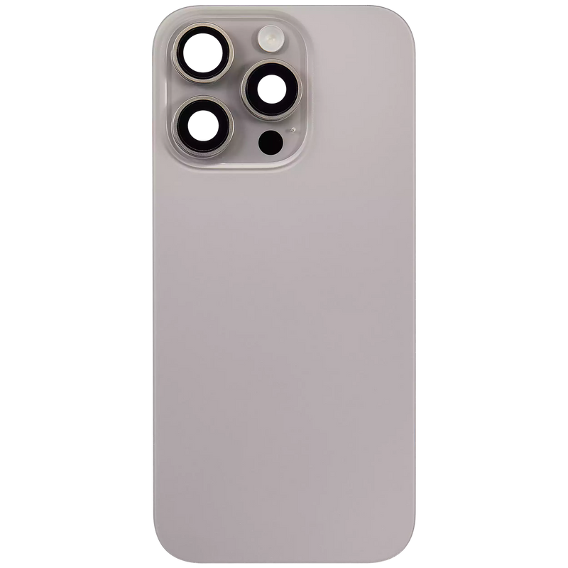 Vetro Posteriore per iPhone 16 Pro (Esclusi Circuiti) (Titanio Naturale)
