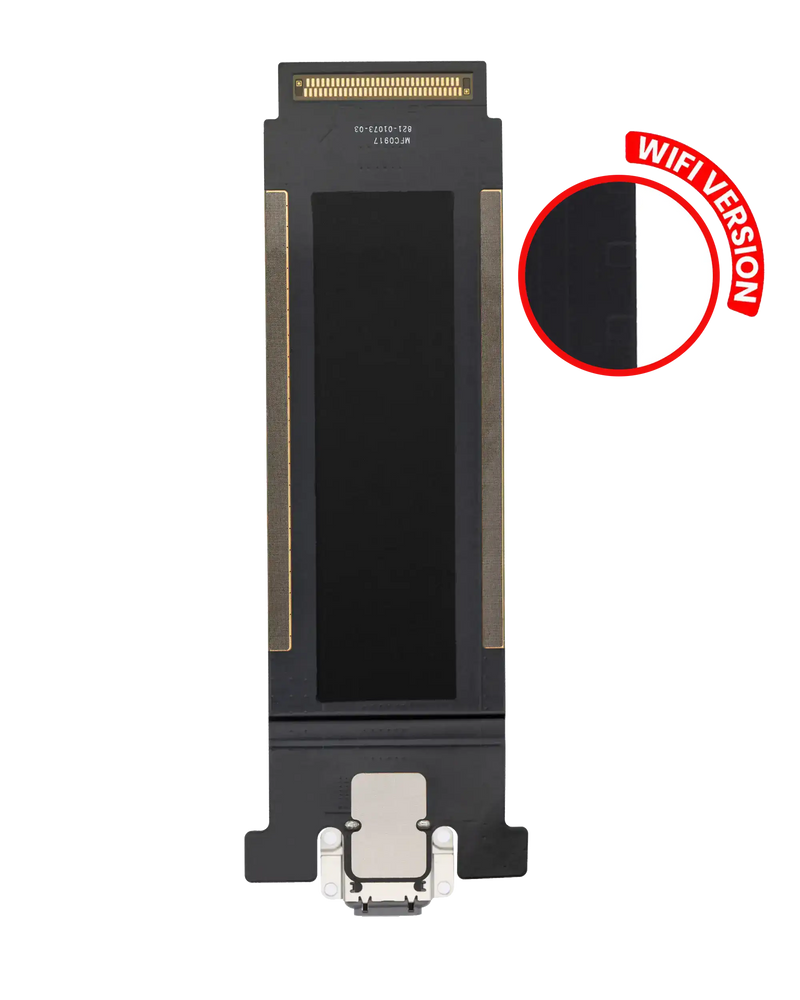 Charging Port Flex Cable Compatible For iPad Pro 12.9" 2nd Gen (2017) (WiFi Version) (Space Gray)