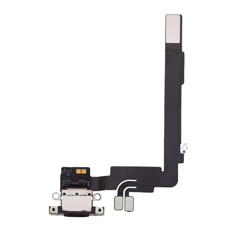 Charging Port Flex Cable Compatible For iPhone 16 Pro Max (Premium) (Black Titanium)