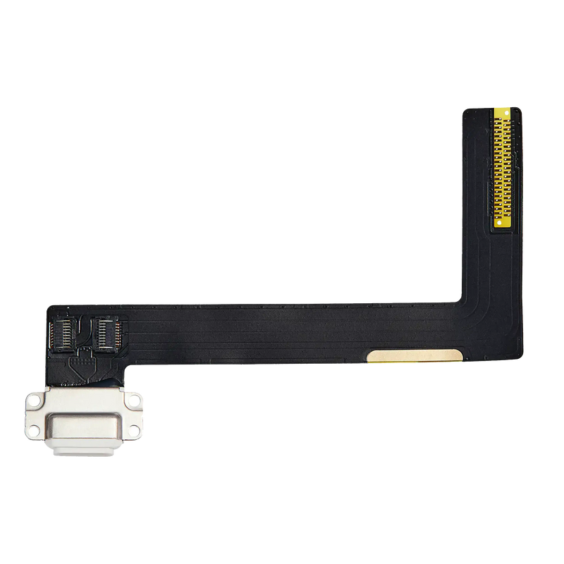 Charging Port Flex Cable Compatible For iPad Air 2 (Premium) (White)