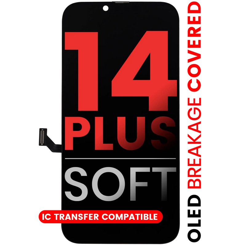 OLED Assembly Compatible For iPhone 14 Plus (Aftermarket Pro: XO7 Soft)