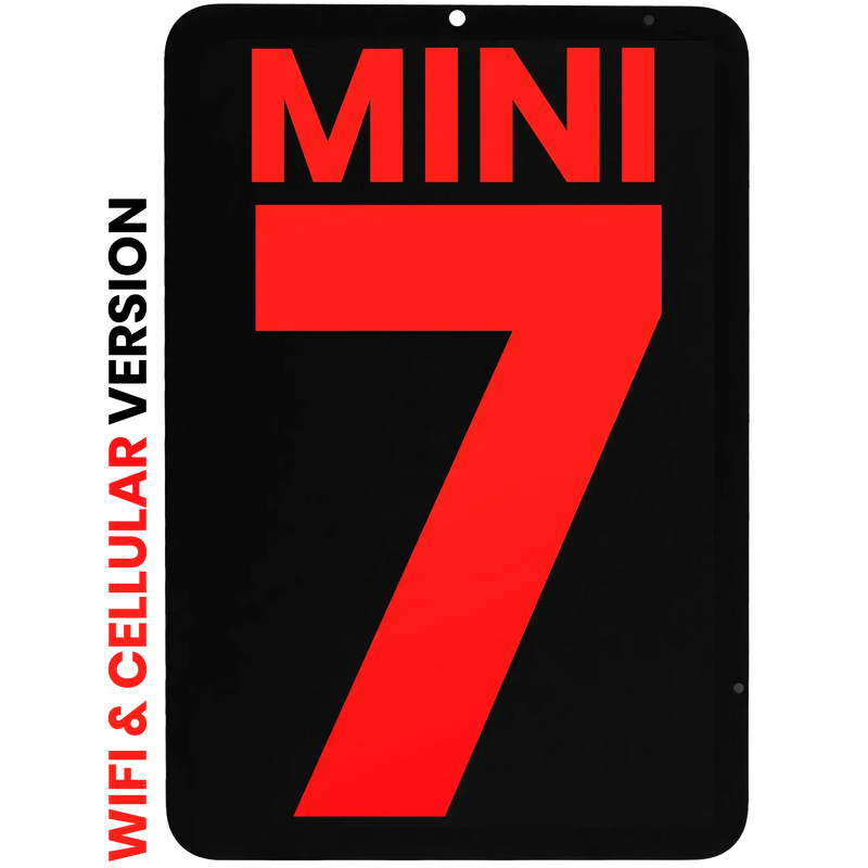 LCD Assembly With Digitizer Compatible For iPad Mini 7 (2024) (Aftermarket Plus) (WiFi / Cellular) (All Colors)