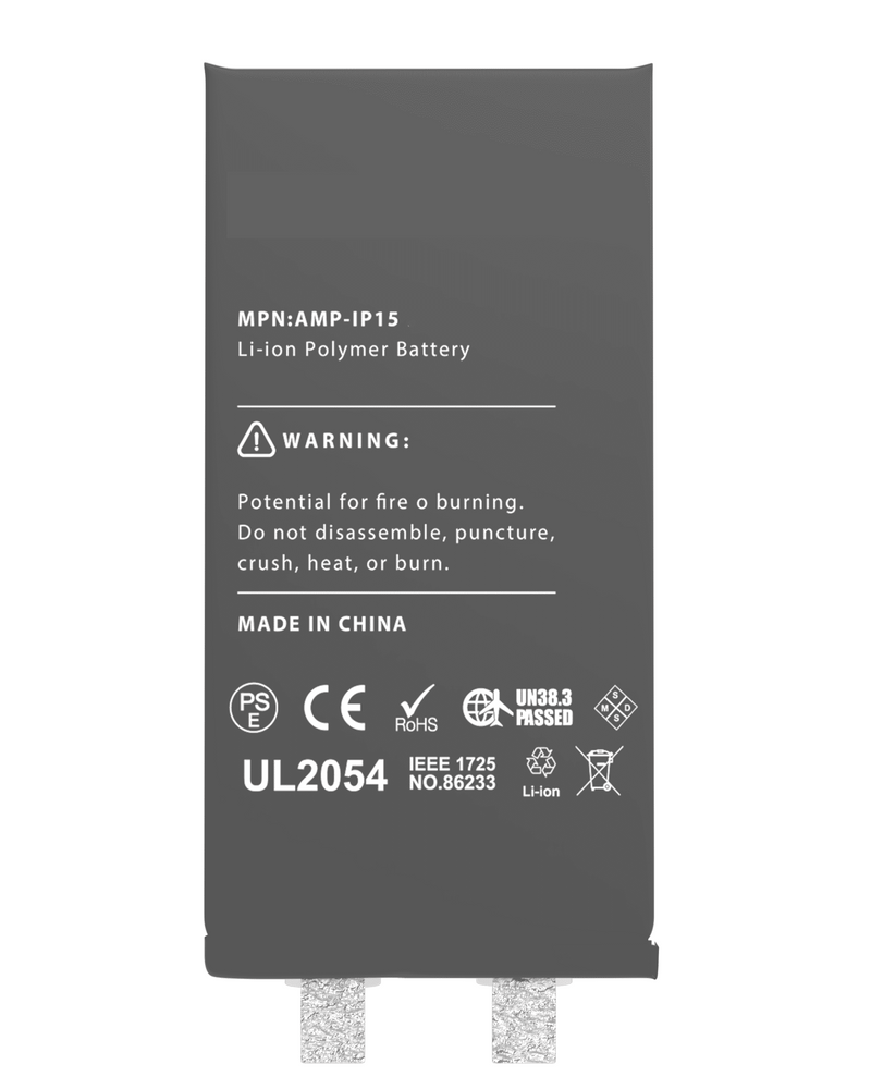 Celle di Litio della batteria per iPhone 15