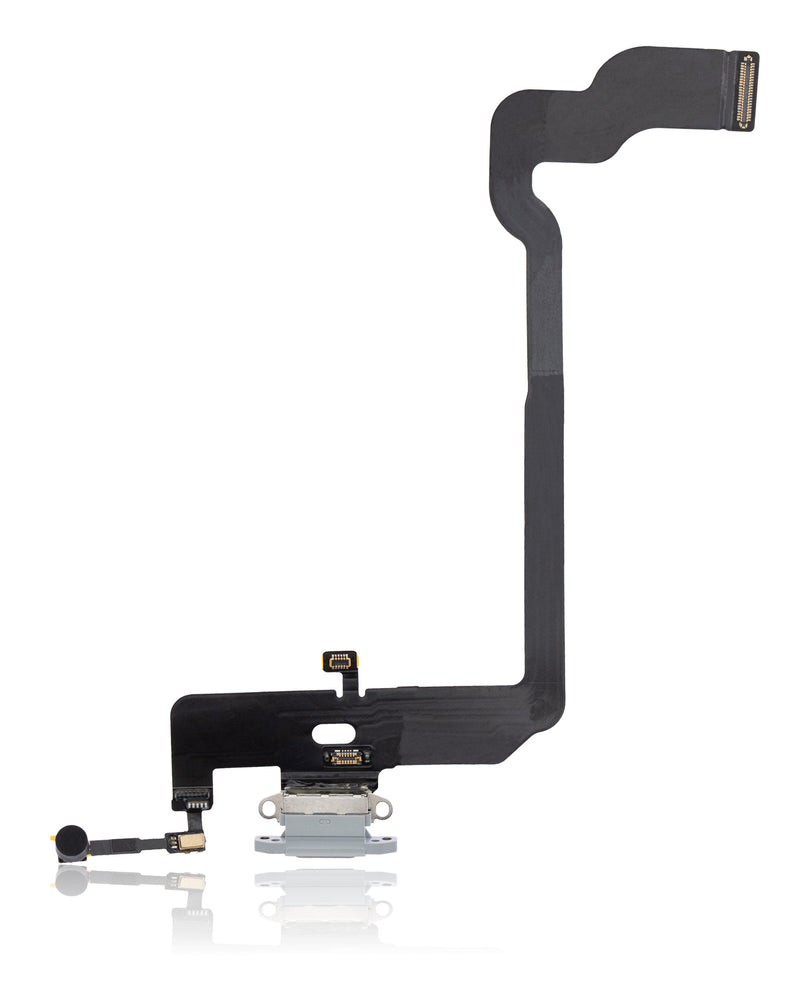 Charging Port Flex Cable For IPhone XS (Premium) (Silver)