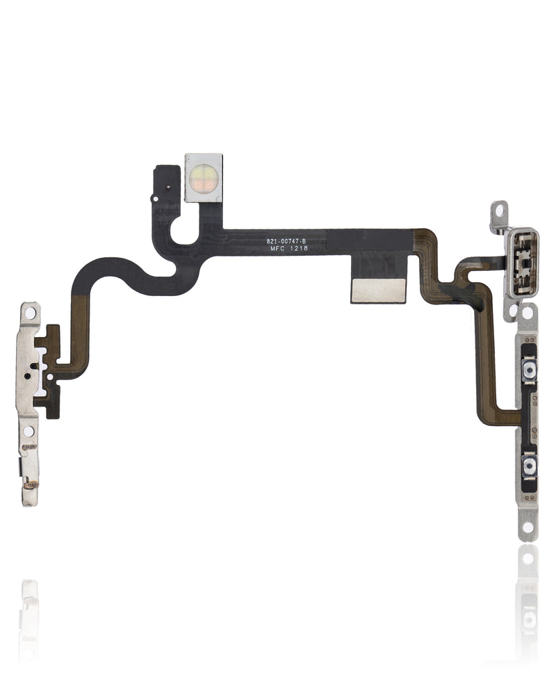 REPLACEMENT FOR IPHONE 7 POWER BUTTON FLEX CABLE WITH METAL BRACKET ASSEMBLY 15451 001023