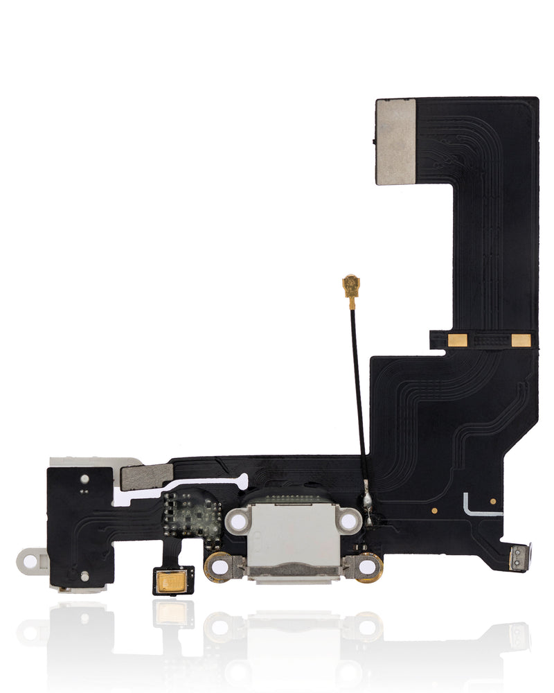 Replacement for iPhone SE Headphone Jack with Charging Connector Flex Cable ­White 14623 001123