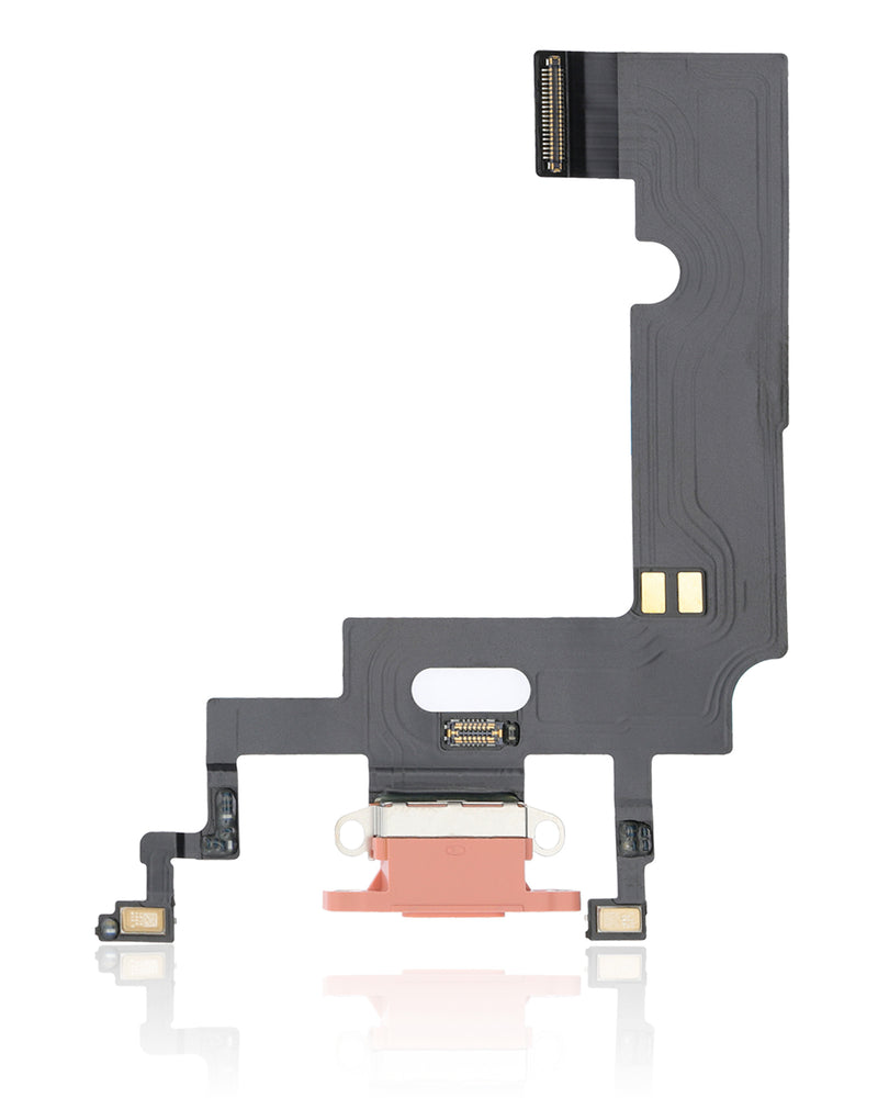 CHARGING PORT FLEX CABLE FOR IPHONE XR (PREMIUM) (CORAL)