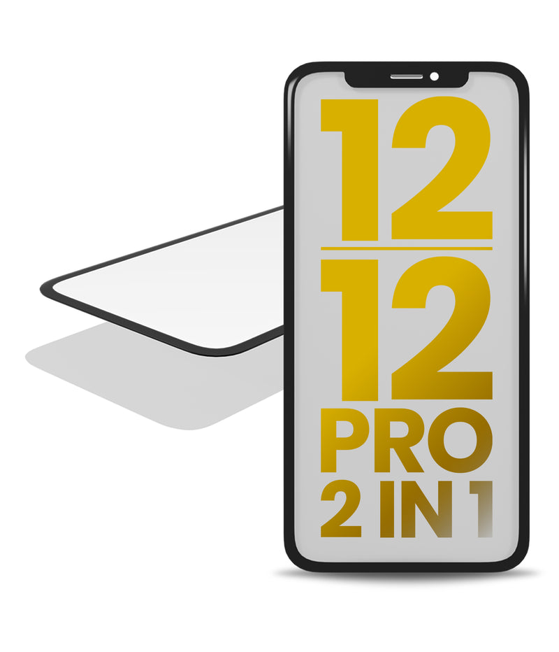 IPHONE 12/12 PRO GLASS+OCA+MESH