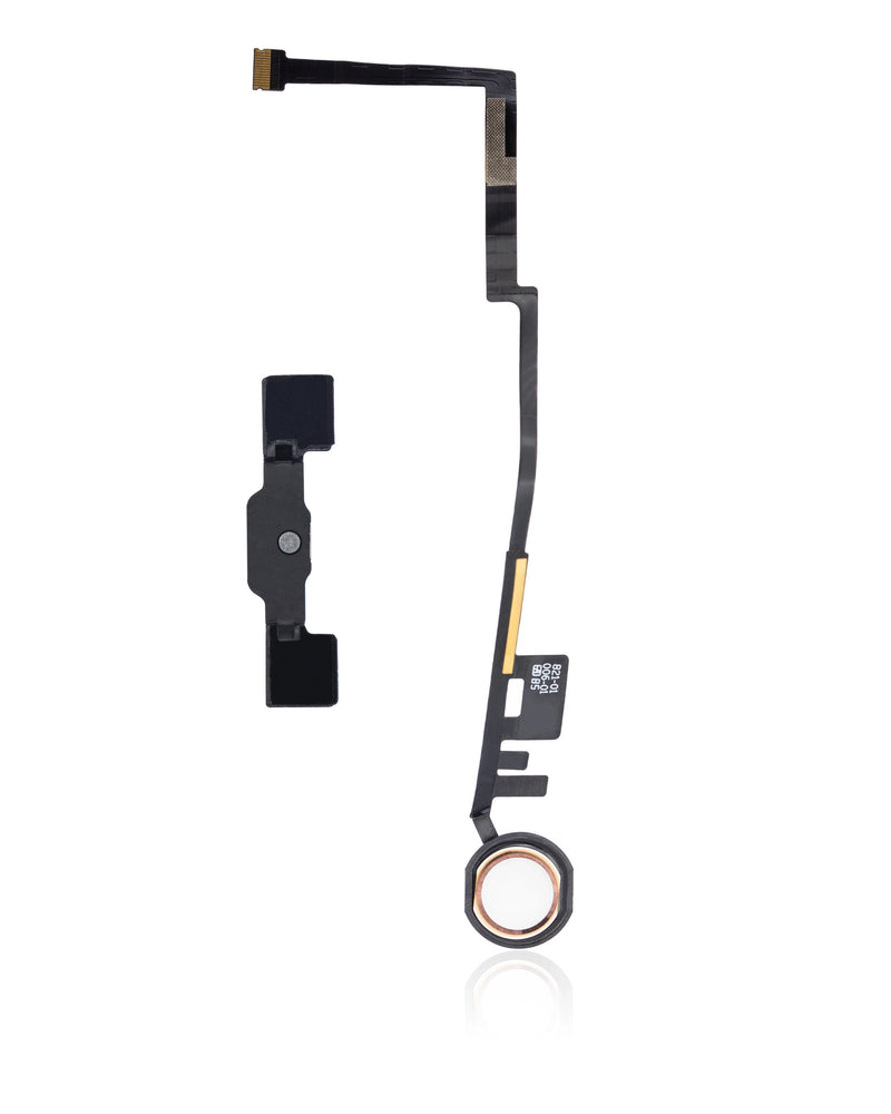 REPLACEMENT FOR IPAD 5/IPAD 6 HOME BUTTON ASSEMBLY WITH FLEX CABLE RIBBON - GOLD ROSE