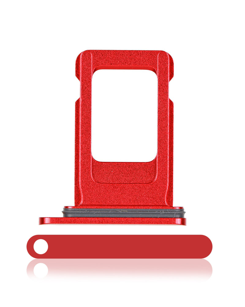 SINGLE SIM CARD TRAY FOR IPHONE 11 (RED)