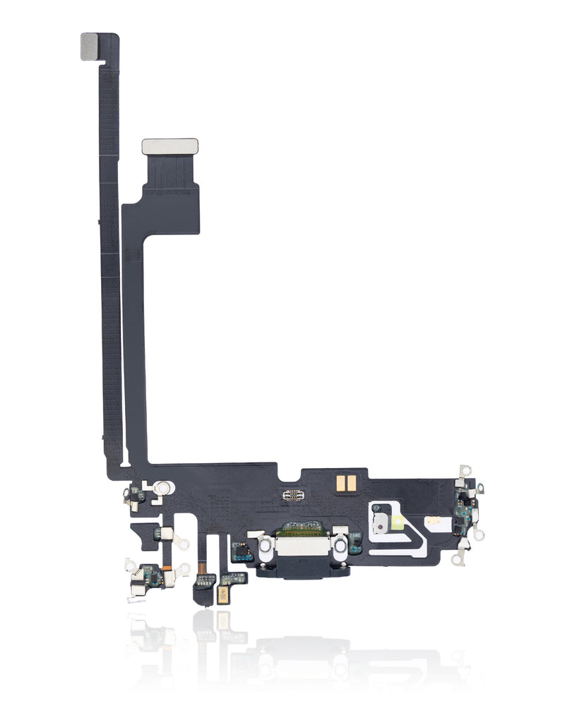 Charging Port Flex Cable Compatible For IPhone 12 Pro Max (Used OEM Pull) (Pacific Blue)