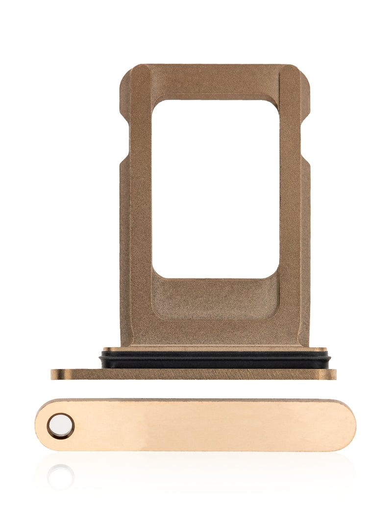 Single Sim Card Tray Compatible For IPhone 12 Pro / 12 Pro Max / 13 Pro / 13 Pro Max (Gold)