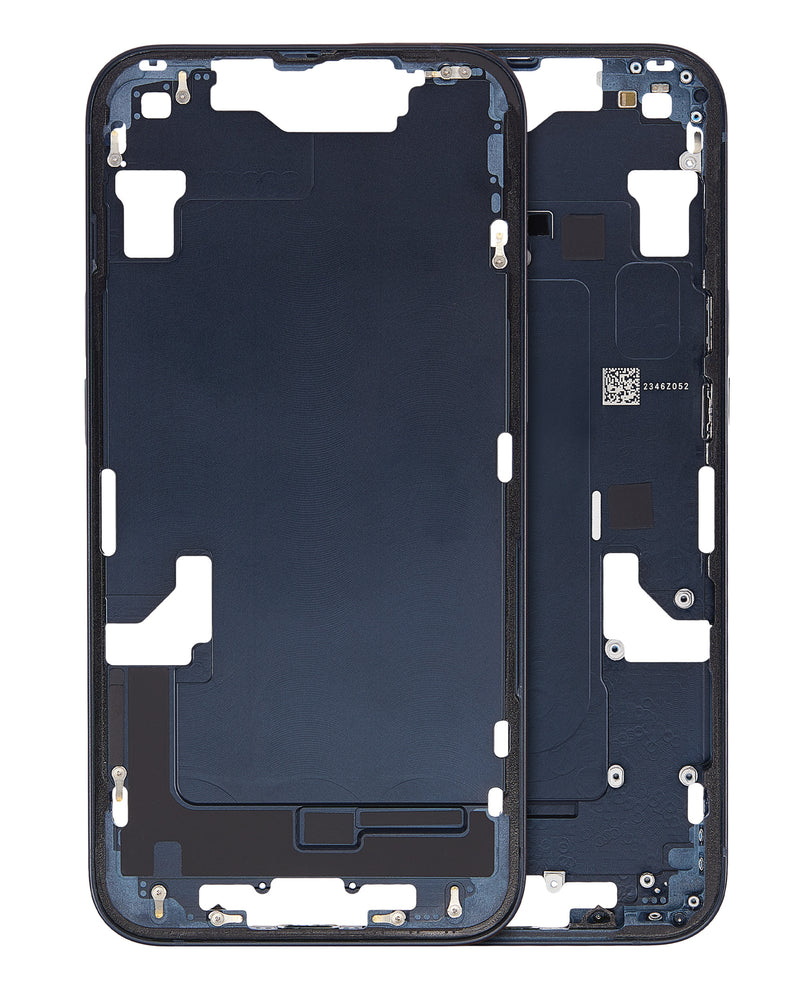 MID FRAME FOR IPHONE 14 (USED OEM PULL) (EU VERSION) (MIDNIGHT)