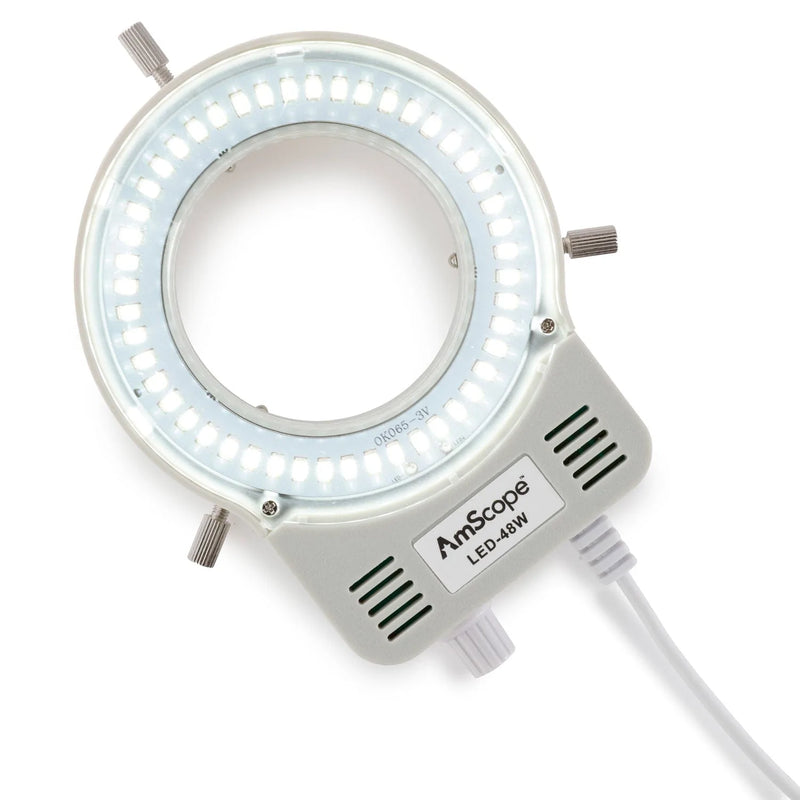 48 LED Microscope Ring Light with Dimmer