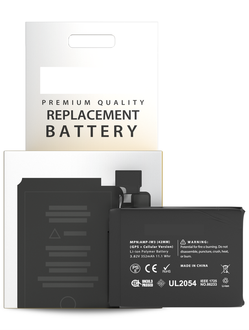 PREMIUM BATTERY FOR APPLE WATCH SERIES 3RD GPS+CELLULAR 42MM