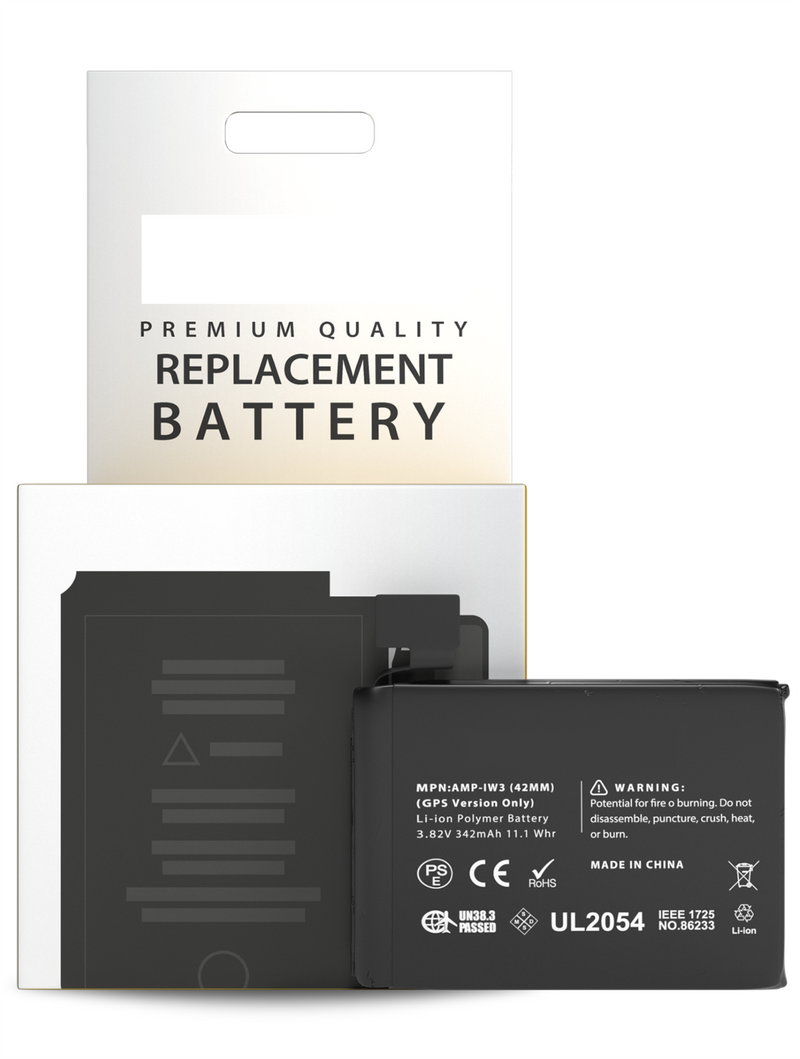 PREMIUM BATTERY FOR APPLE WATCH SERIES 3RD GPS 42MM