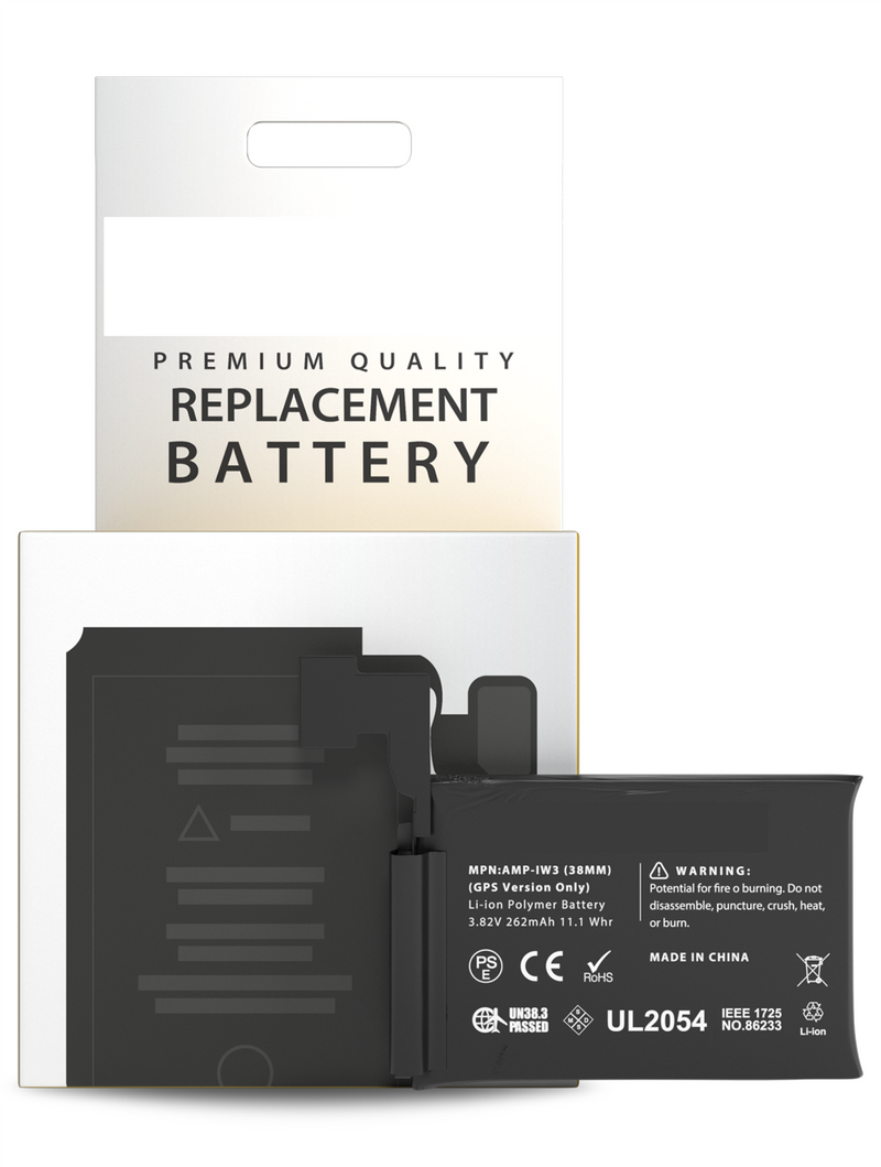 PREMIUM BATTERY FOR APPLE WATCH SERIES 3RD GPS 38MM