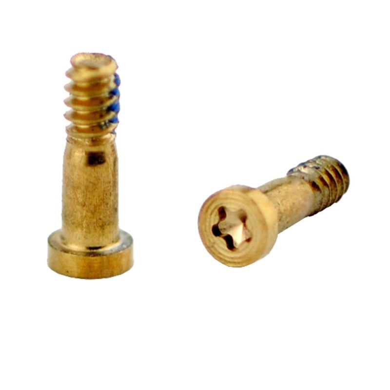 Replacement for iPhone 5S Bottom Screw Set ­Gold (10X SET)